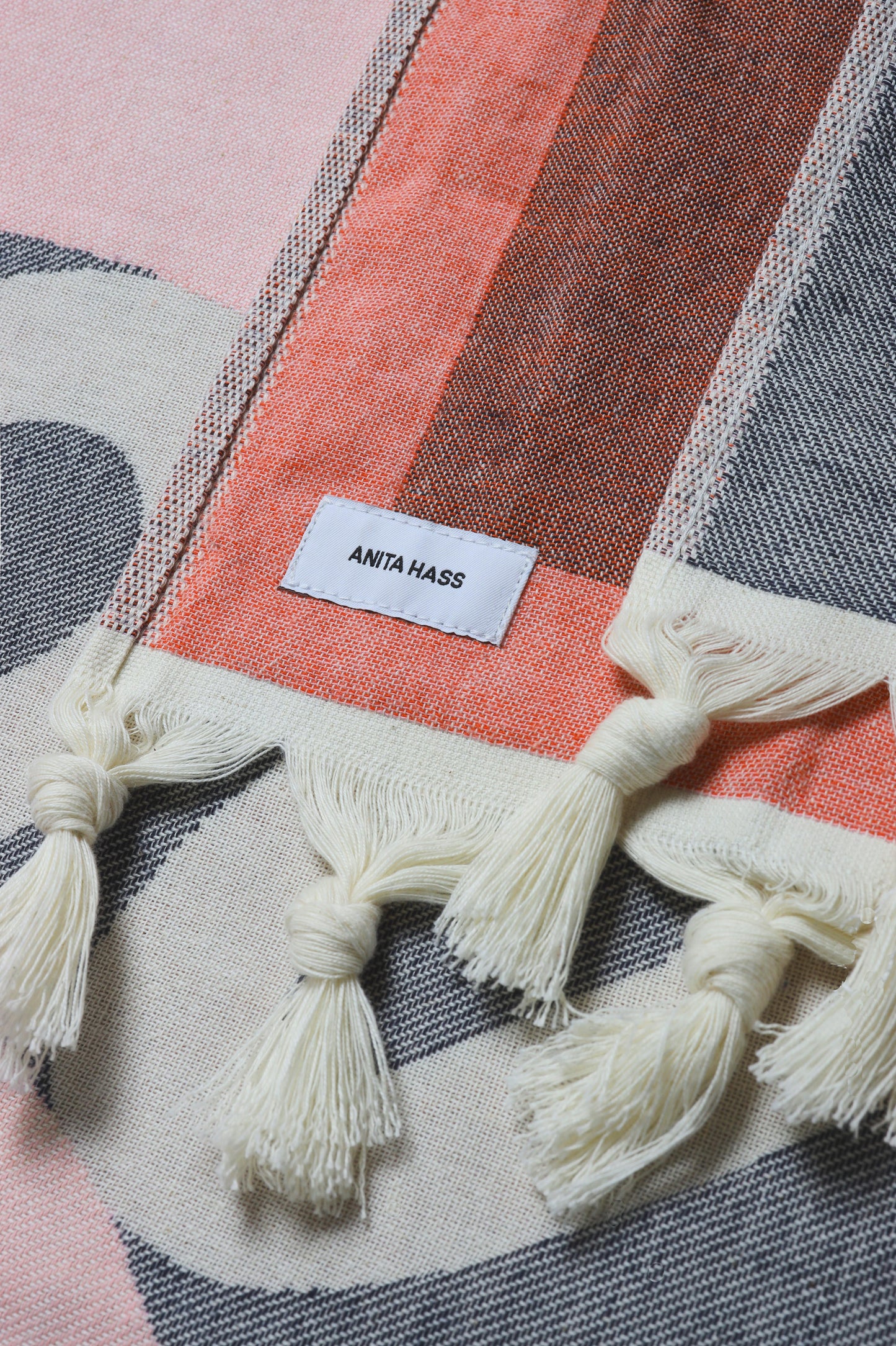 "Snake" Scarf in Pink by Anita Hass - Anita Hass
