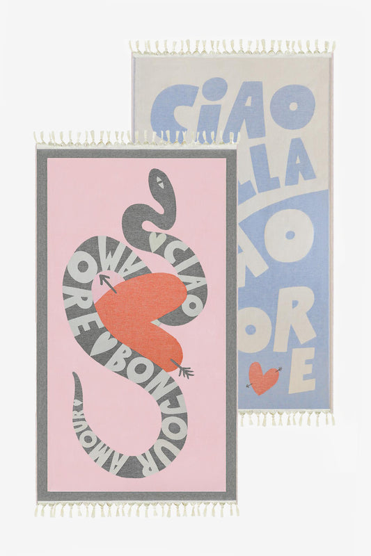 "Ciao Amore" Scarf Set by Anita Hass - Anita Hass