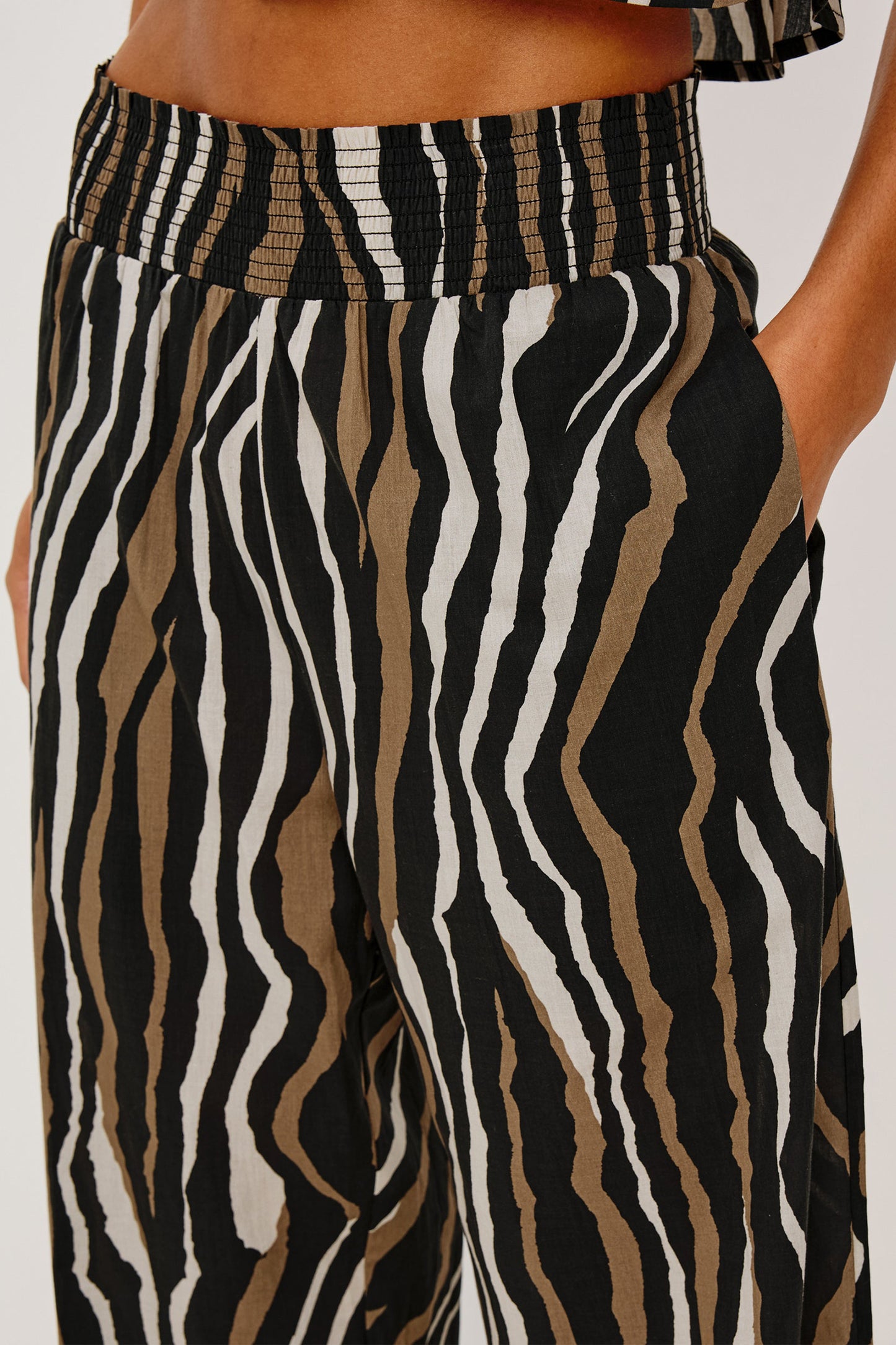 Brendon trousers in Canyon Stripe