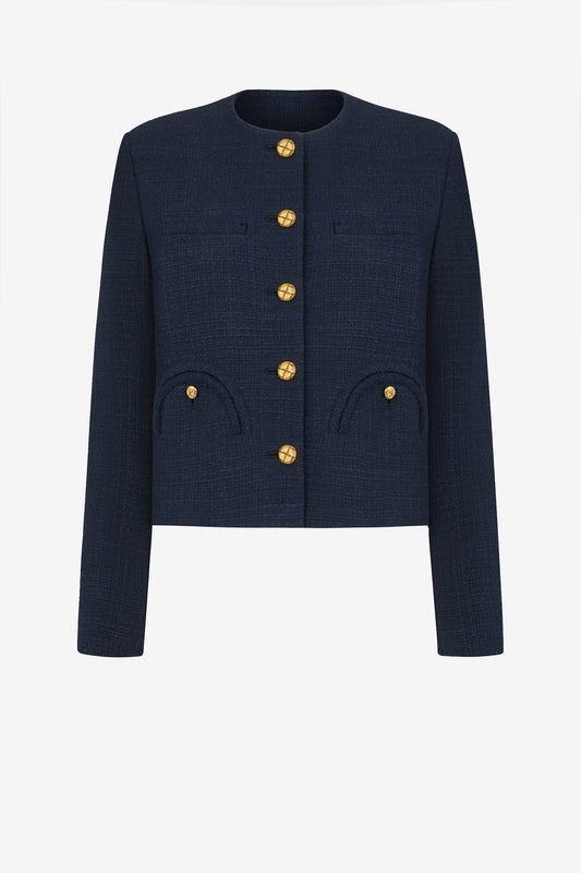 Missy Shamo Blazer in Navy by Blazé Milano - Anita Hass
