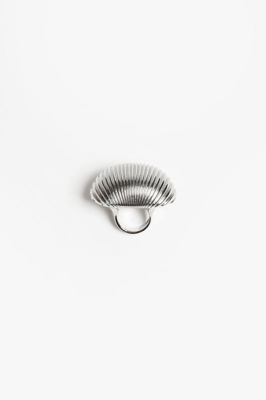"The Axel" Ring in Silver by Brandon Maxwell - Anita Hass