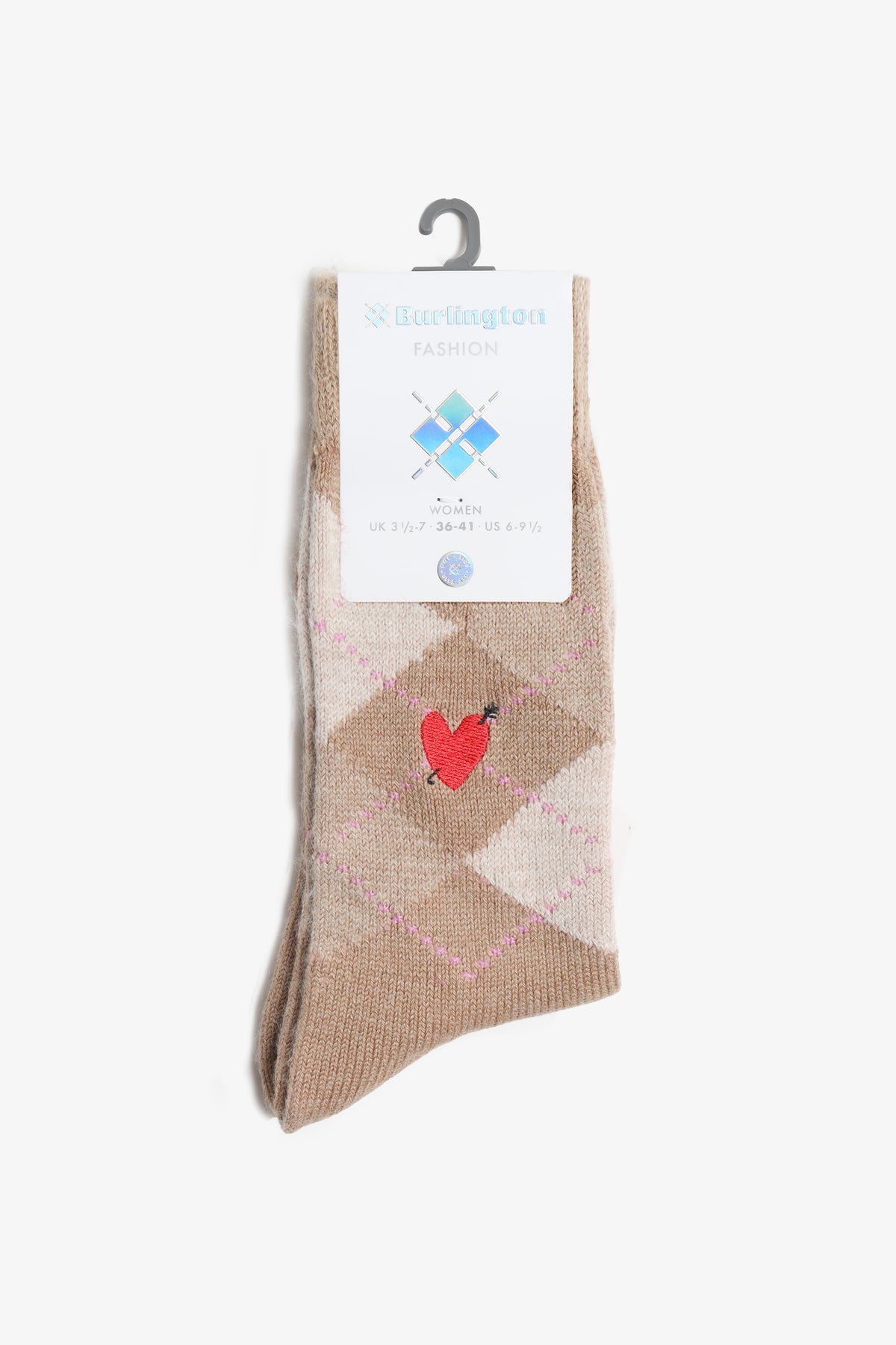 Socken Whitby in Camel/Beige Burlington x Anita Hass