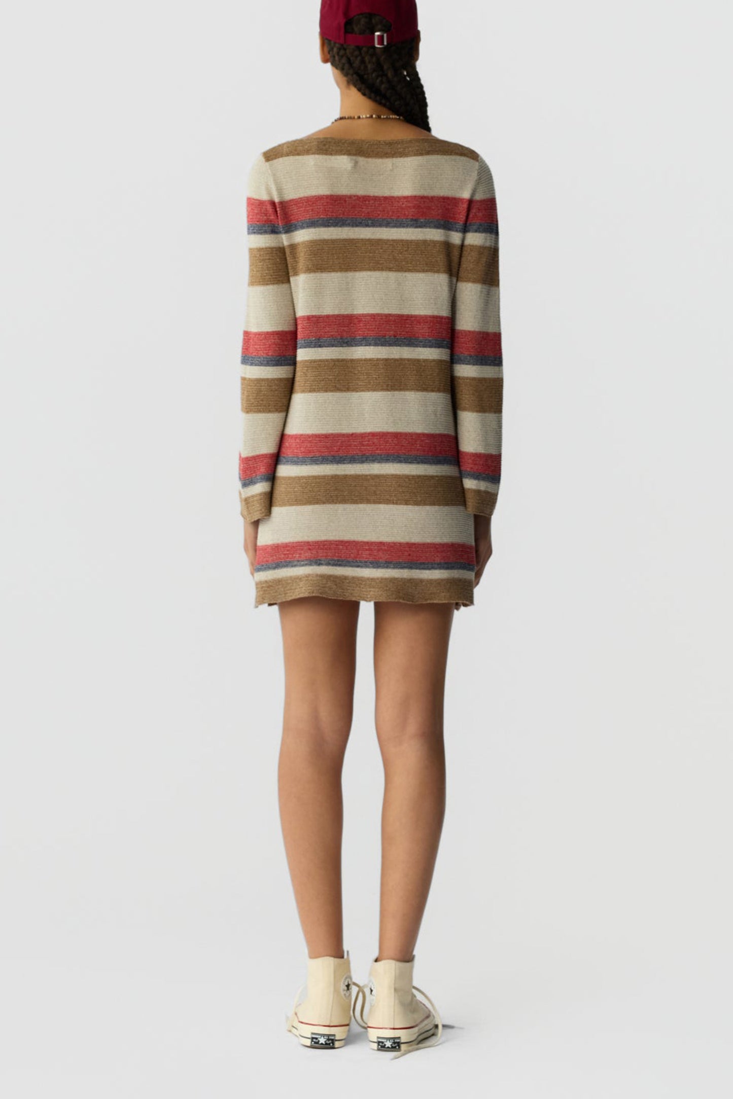 Bayside dress in cream combo