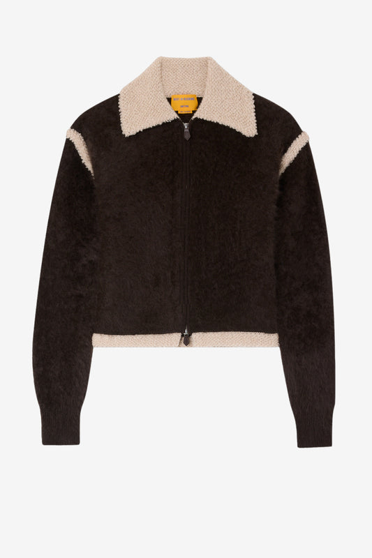 Grizzly Frankie Jacket in Burnt Cocoa
