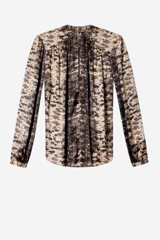 Bluse Laraya in Beige Isabel Marant