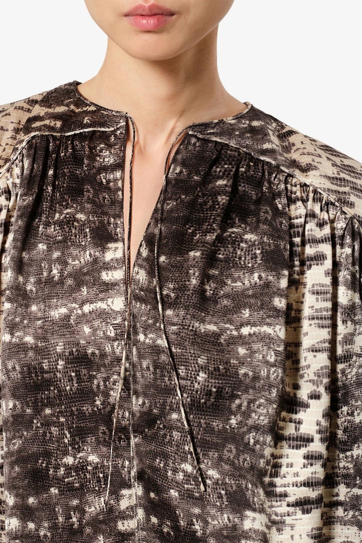 Bluse Laraya in Beige Isabel Marant