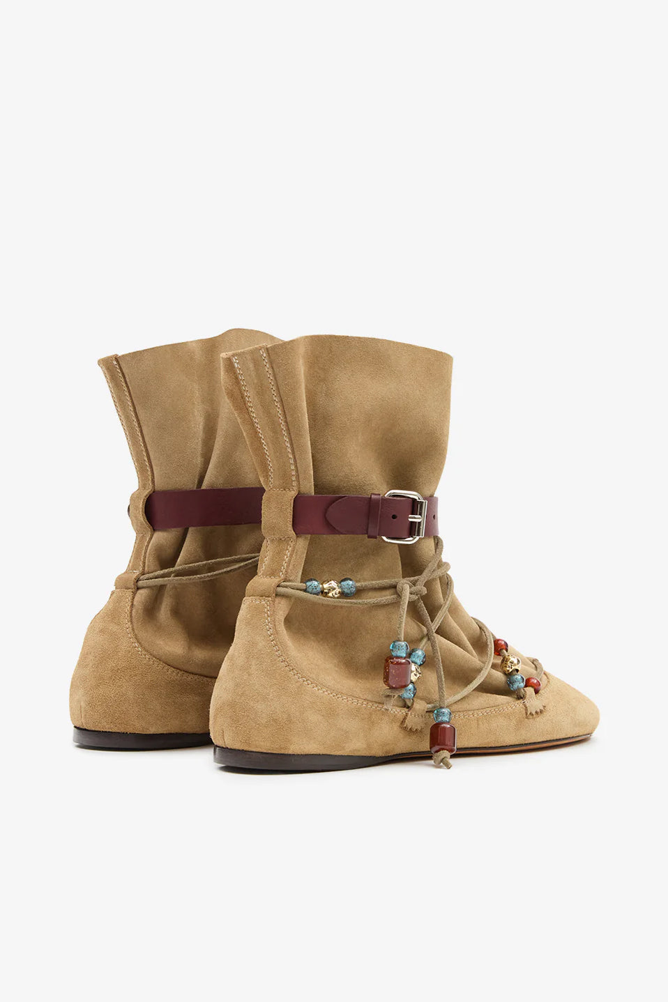 Letiz Boots in Taupe by Isabel Marant - Anita Hass