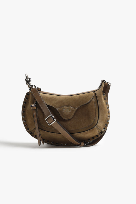 Tasche Oskan Moon Pocket in Taupe Isabel Marant