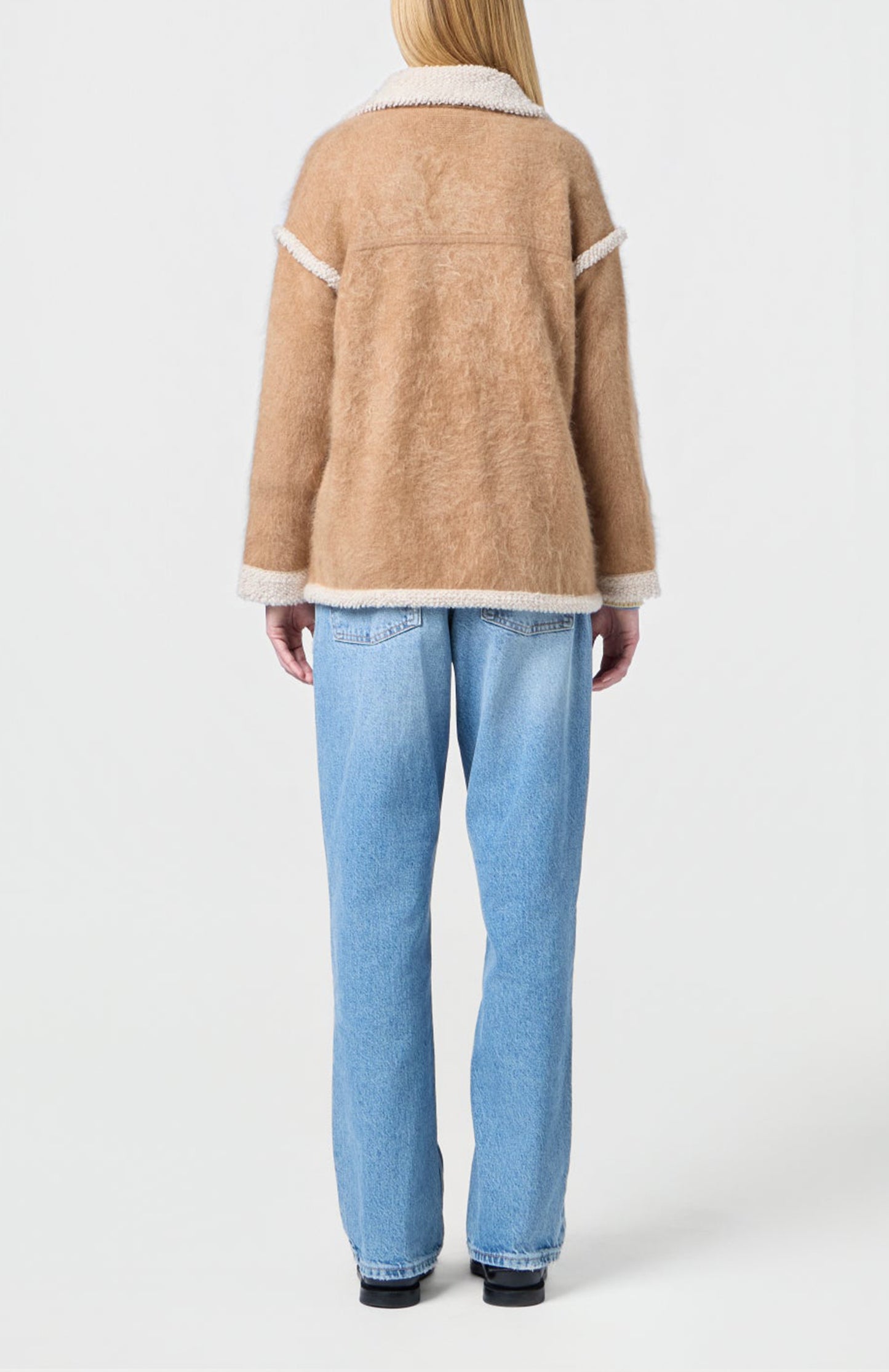 Jacke Grizzly in Almond/OatmealGuest in Residence - Anita Hass