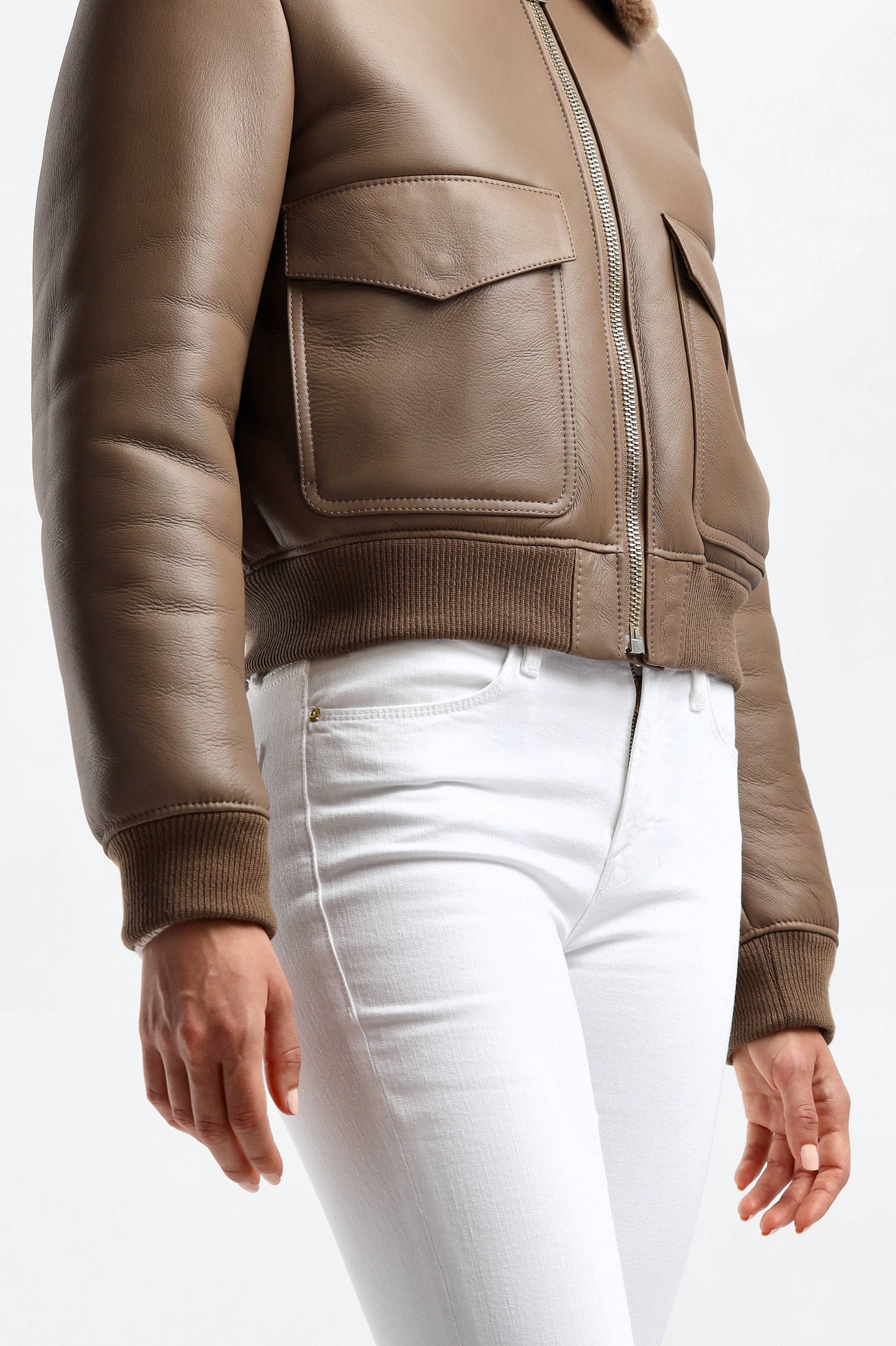 Jacke Cara in Chestnut Jadia