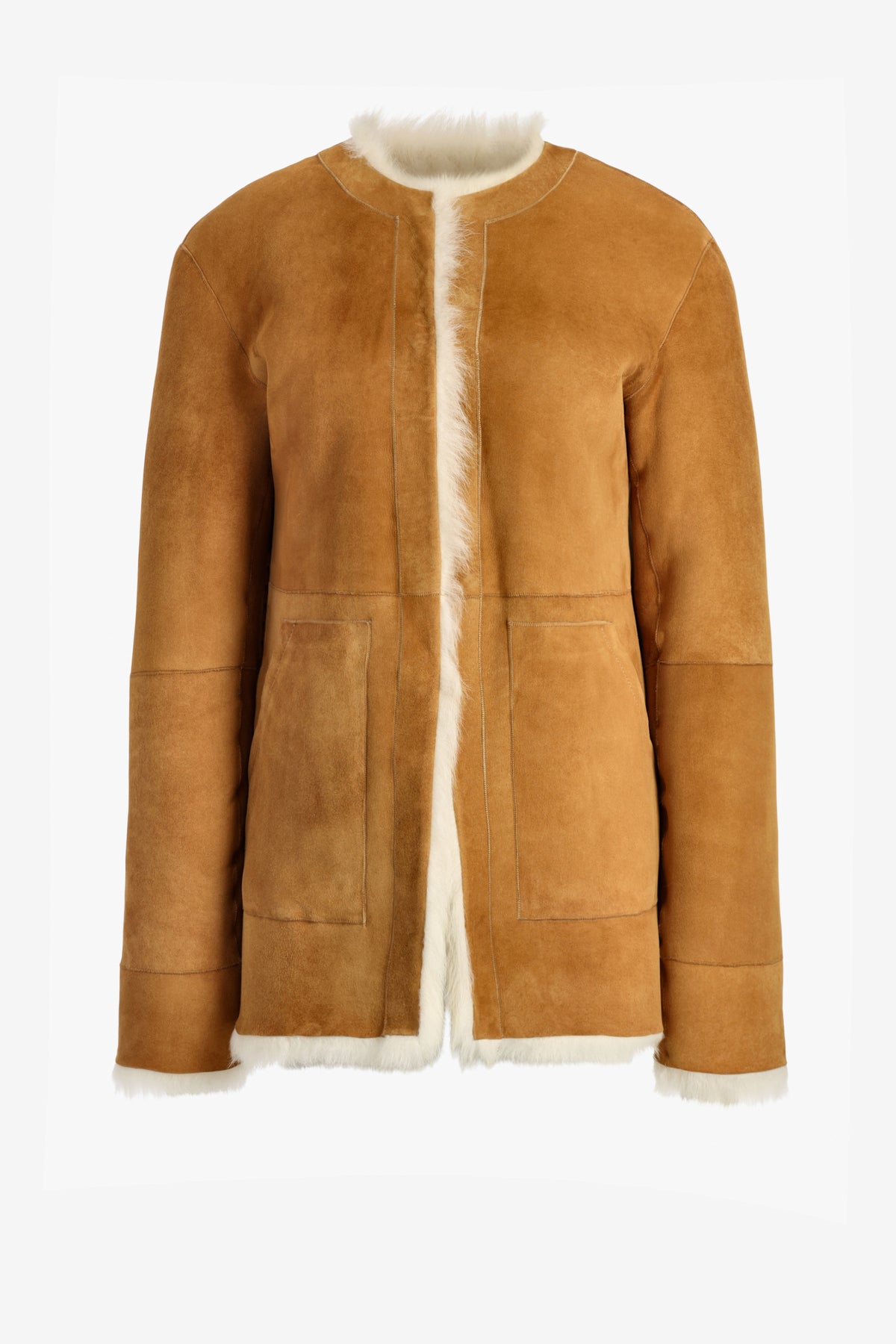 Kate Reversible Jacket in Cream