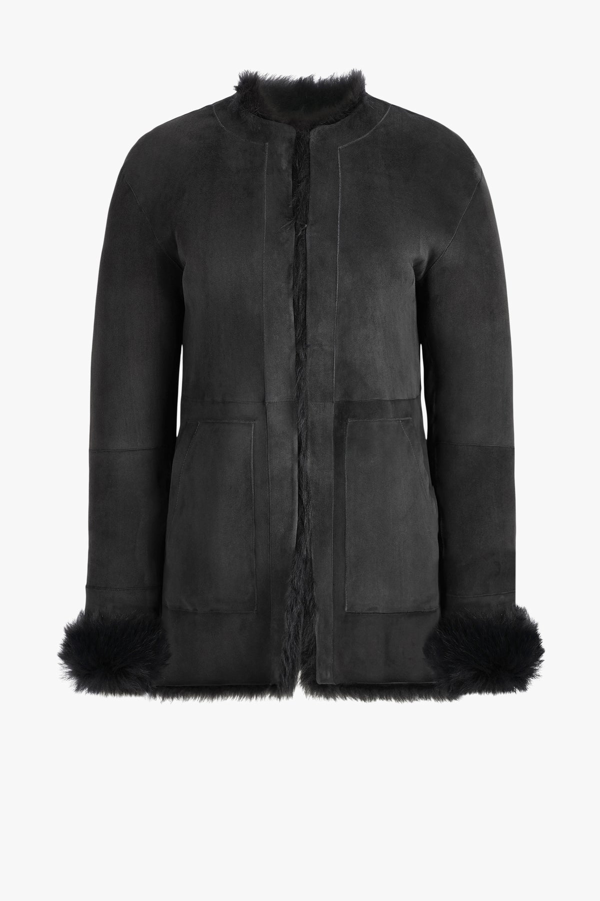 Jacke Kate Reversible in Graphite Grey Jadia