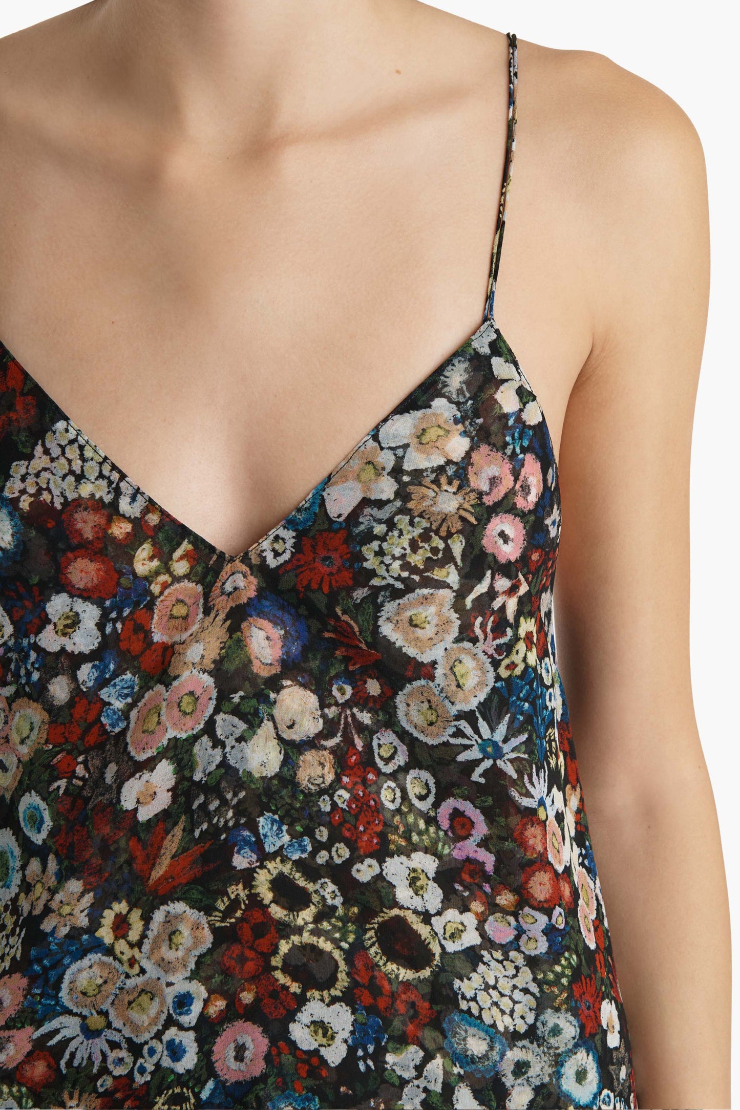 Kleid Taja in Black MultiKhaite - Anita Hass