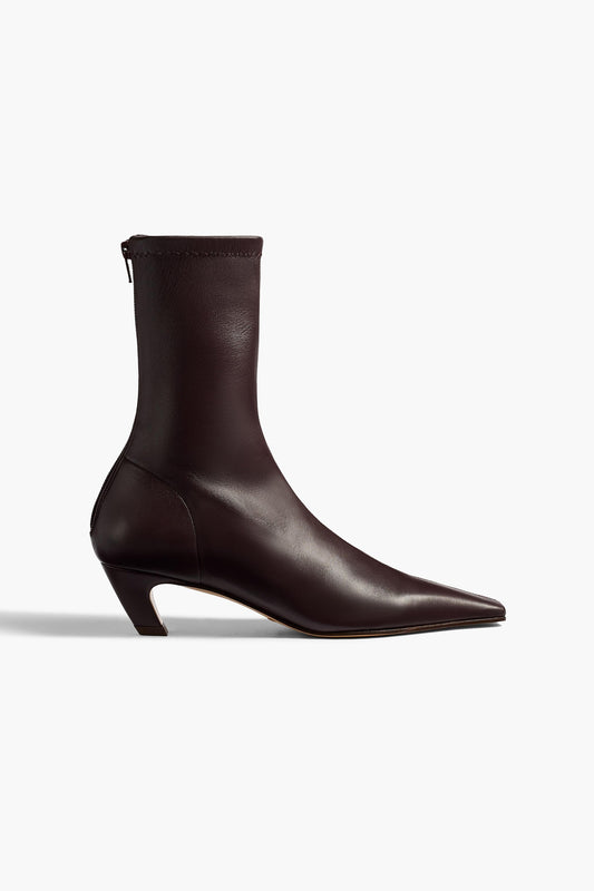 Boots Arizona Stretch 40 in Bordeaux Khaite