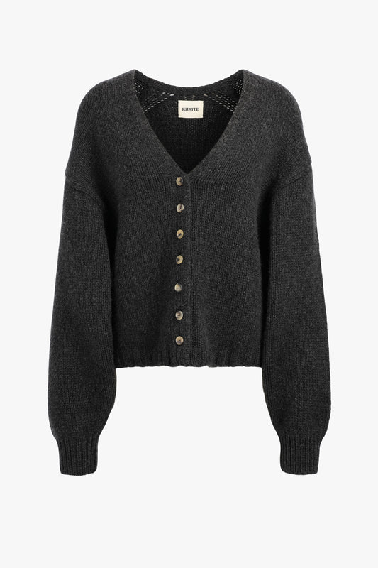 Axel Cardigan in Charcoal