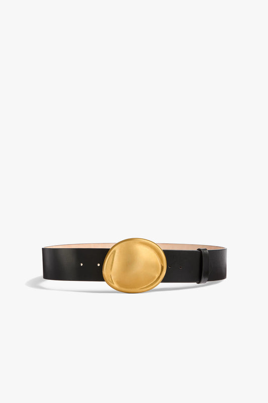 Gürtel Keefe in Schwarz/Antique Gold Khaite