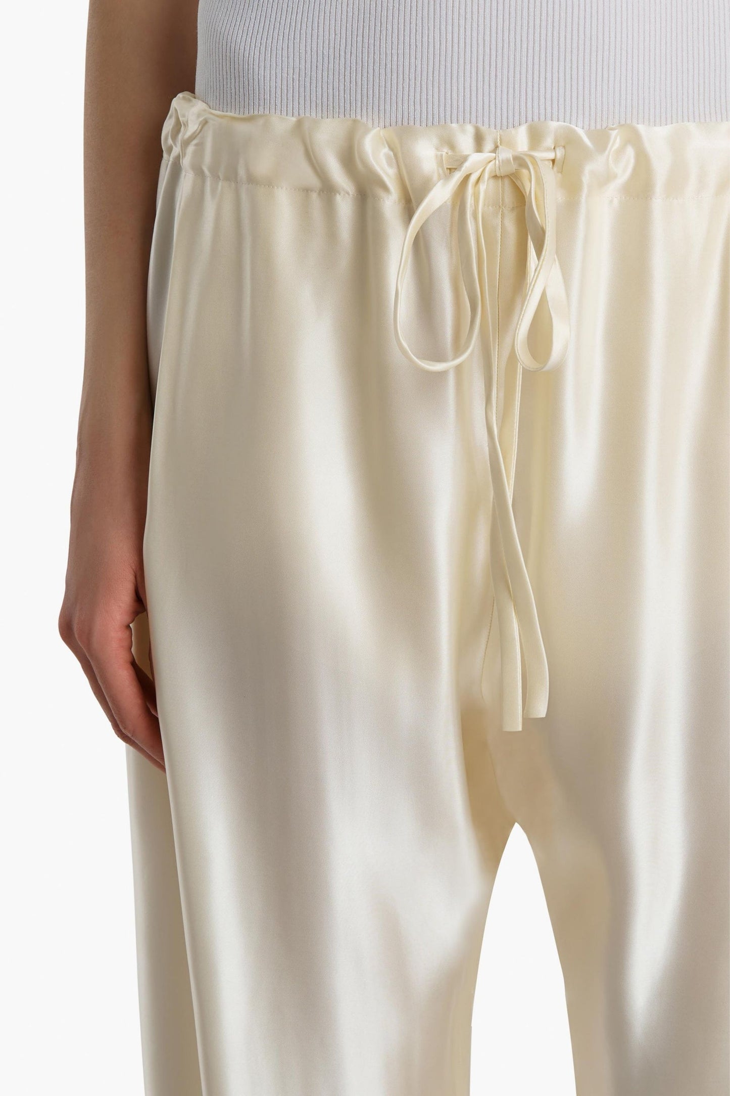 Rohen Pants in CreamKhaite - Anita Hass
