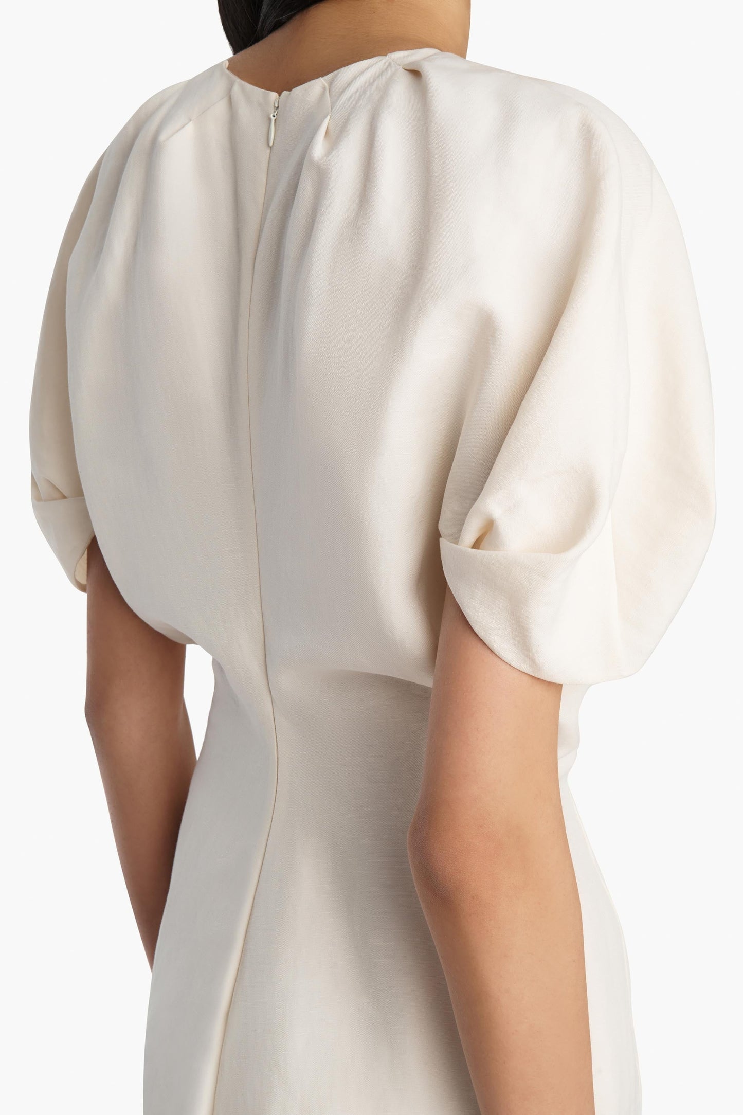 Kleid Ria in Cream Khaite