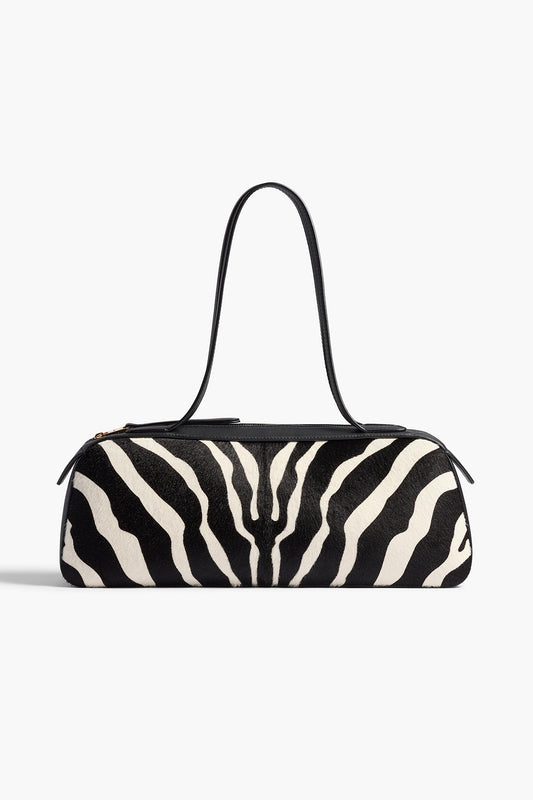 Simona Zebra Bag in Black/White by Khaite - Anita Hass