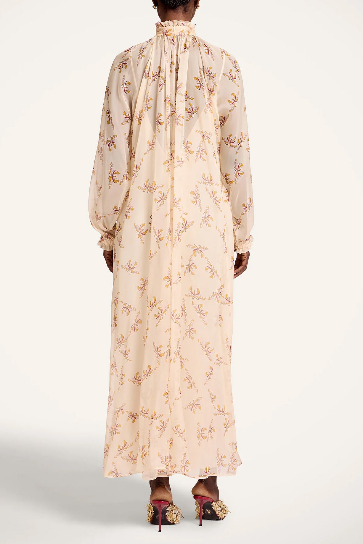 Cerere Farfalla Dress in Buttercream by La Double J - Anita Hass