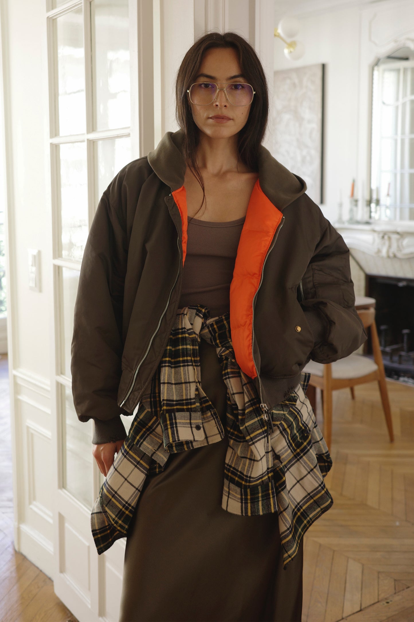 Bomberjacke The Getty in OlivLadneri - Anita Hass