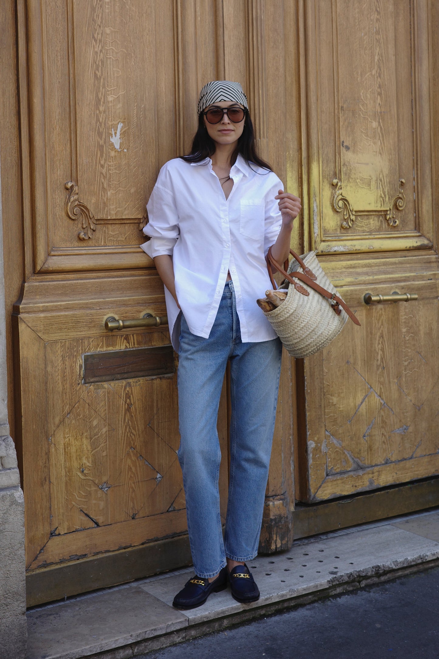 Bluse St. Germain Oxford in WeißLadneri - Anita Hass