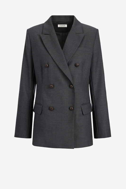 Blazer Manon in Dunkelgrau Ladneri