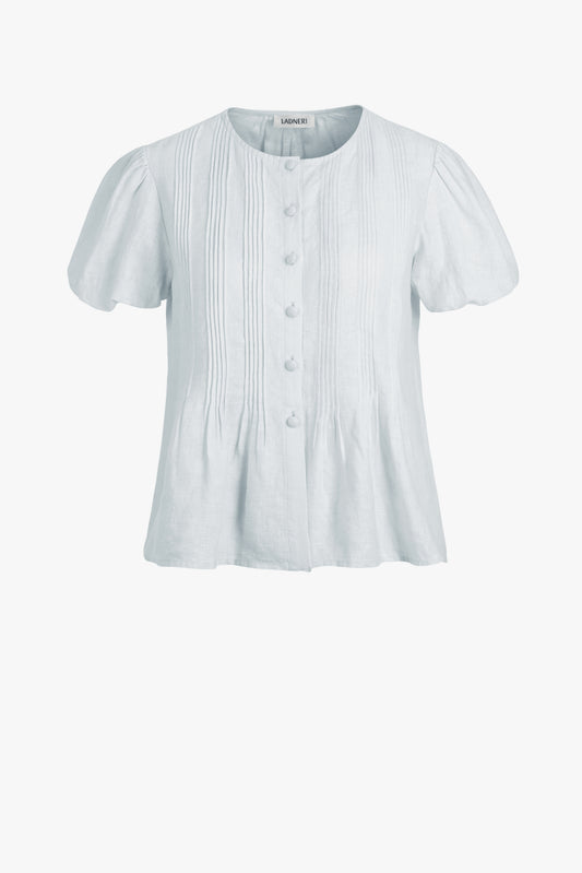 Bluse Bellina in Hellblau Ladneri