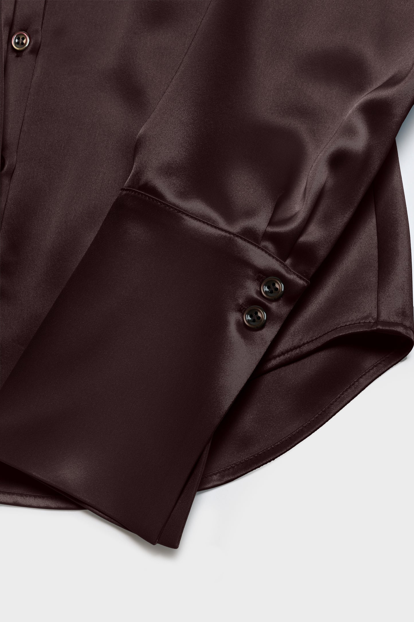 Bluse Hedi in Dunkelbraun Ladneri