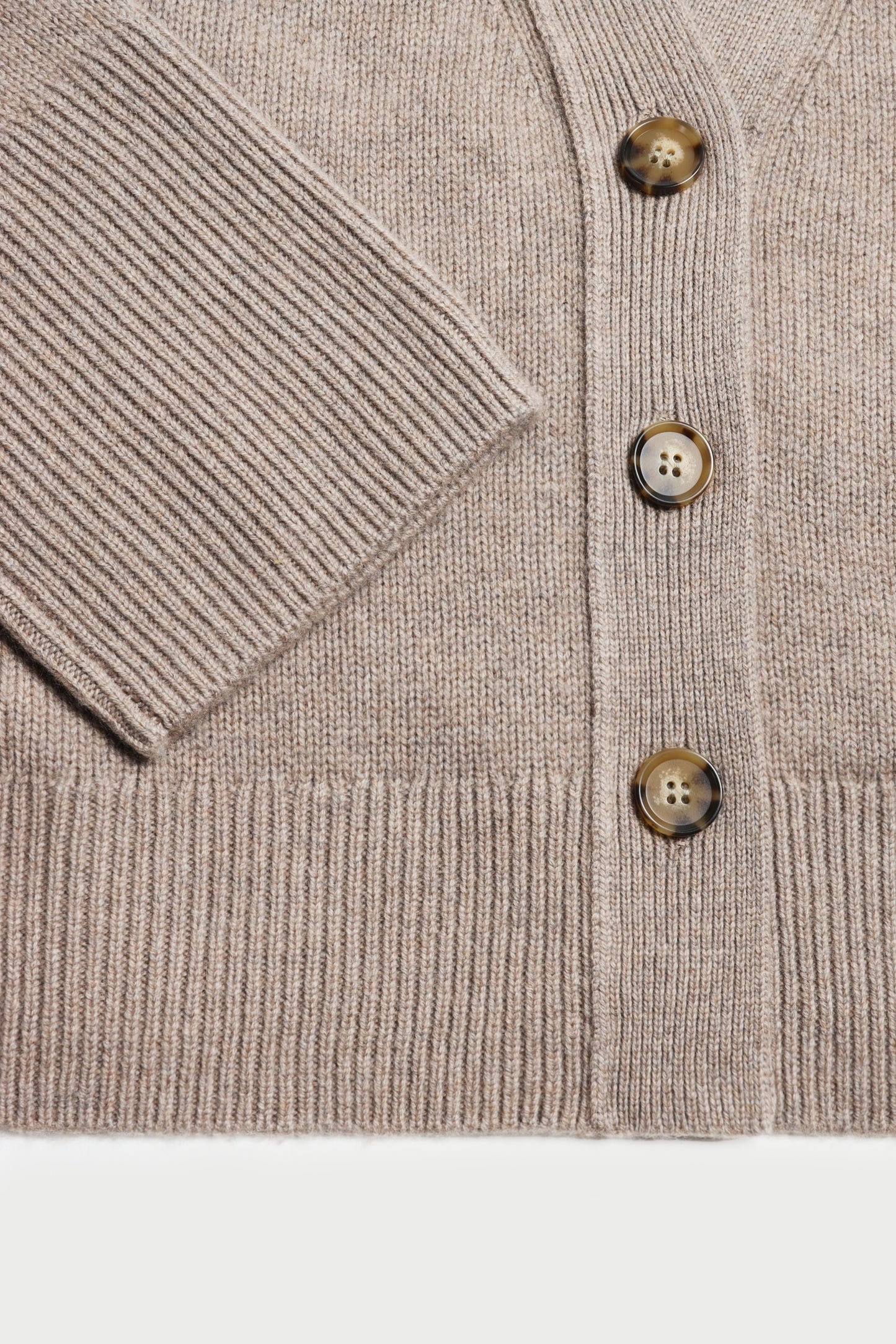 Cardigan Luce in Taupe