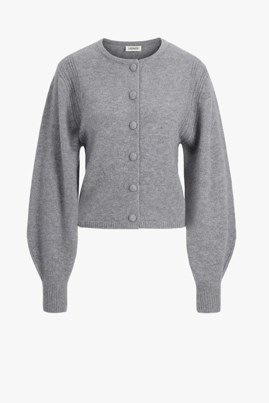 Nala Cardigan in Silver Gray – Ladneri