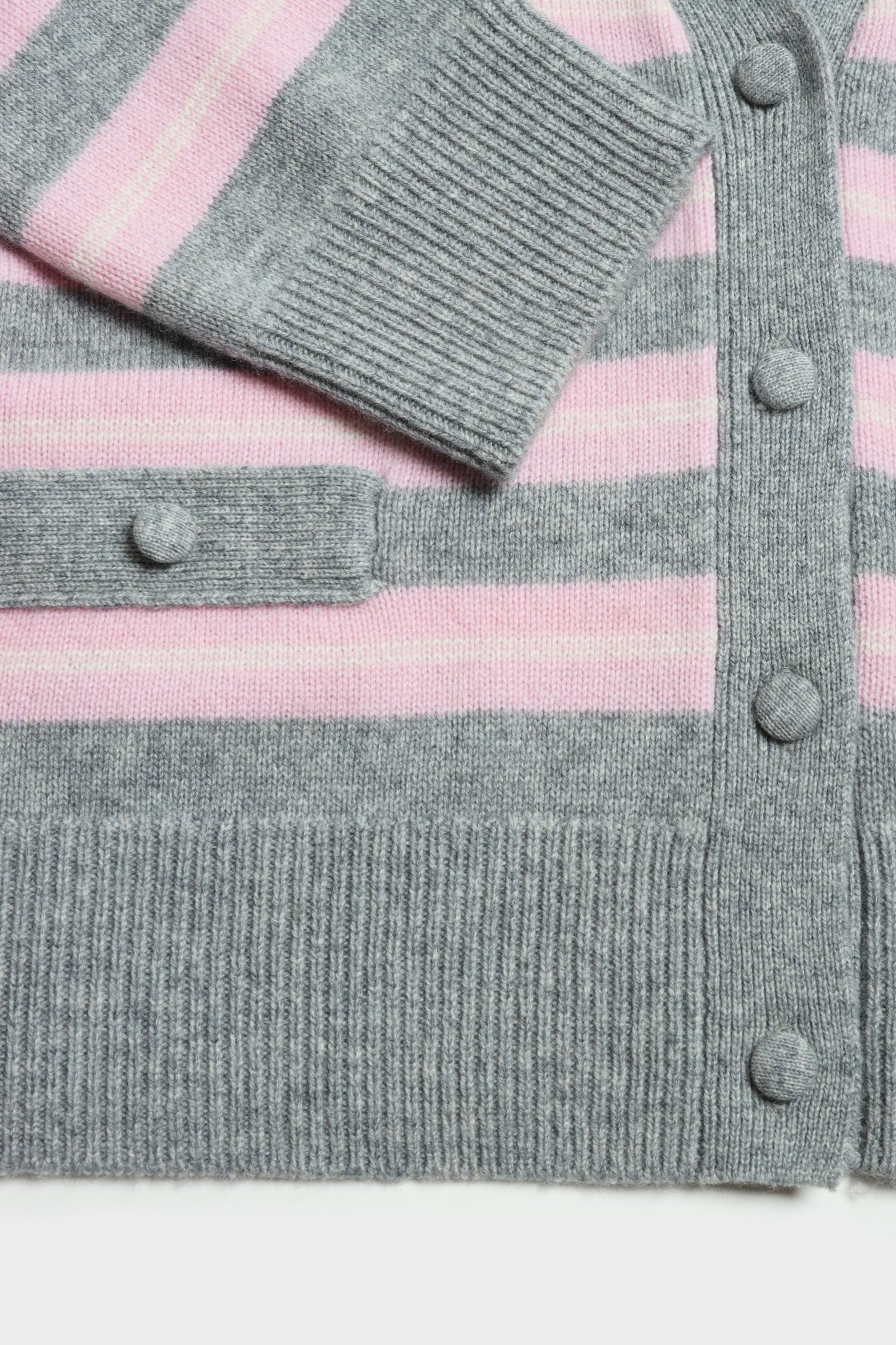 Cardigan Ramatuelle in Pink Striped Ladneri