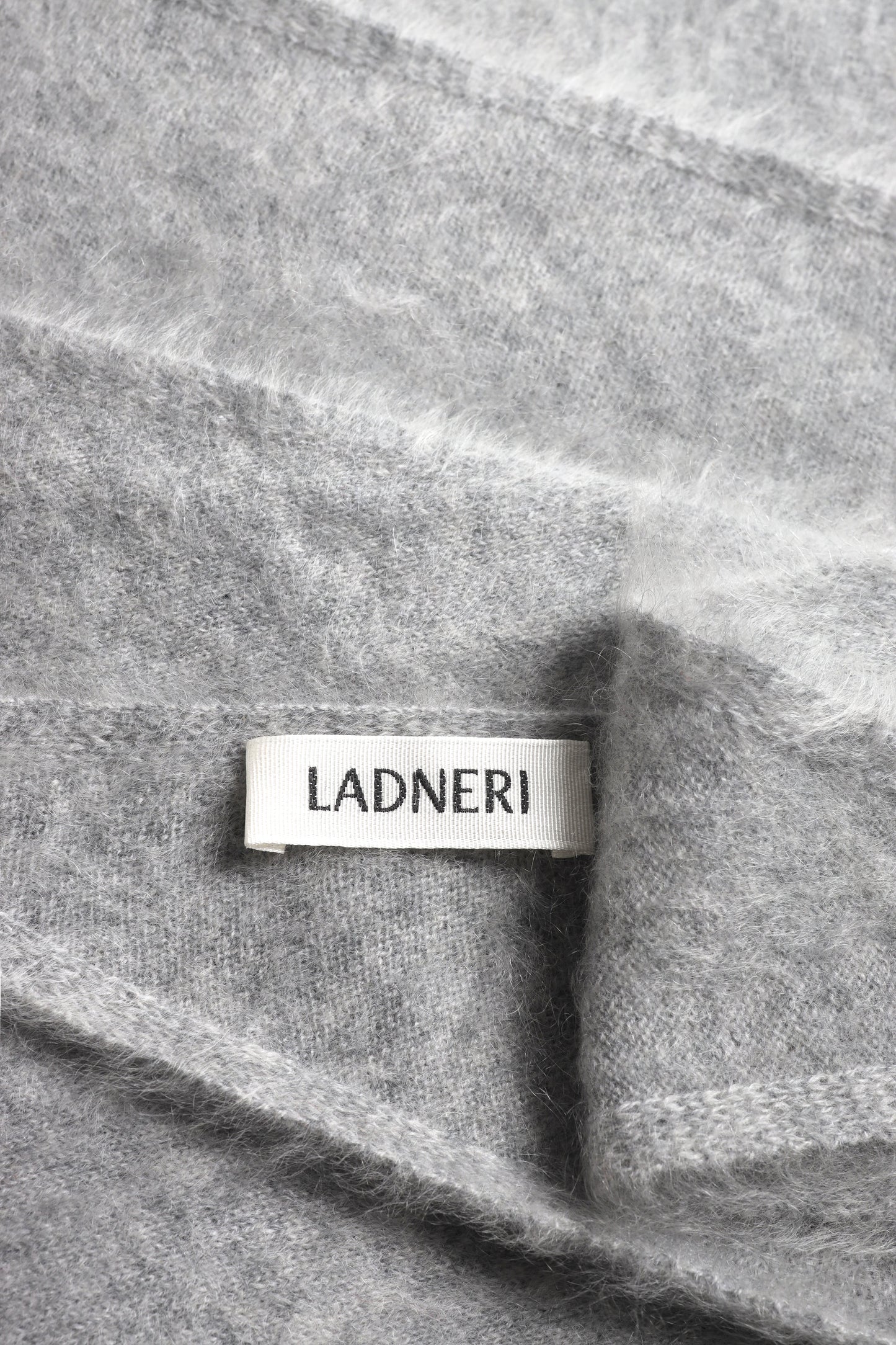 Kaschmirschal Paxa in Grey Brushed Ladneri