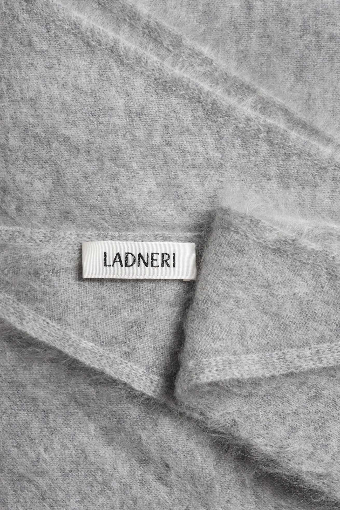 Kaschmirschal Paxa in Grey Brushed