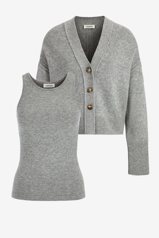 Layering Set in Knitted Stone Ladneri