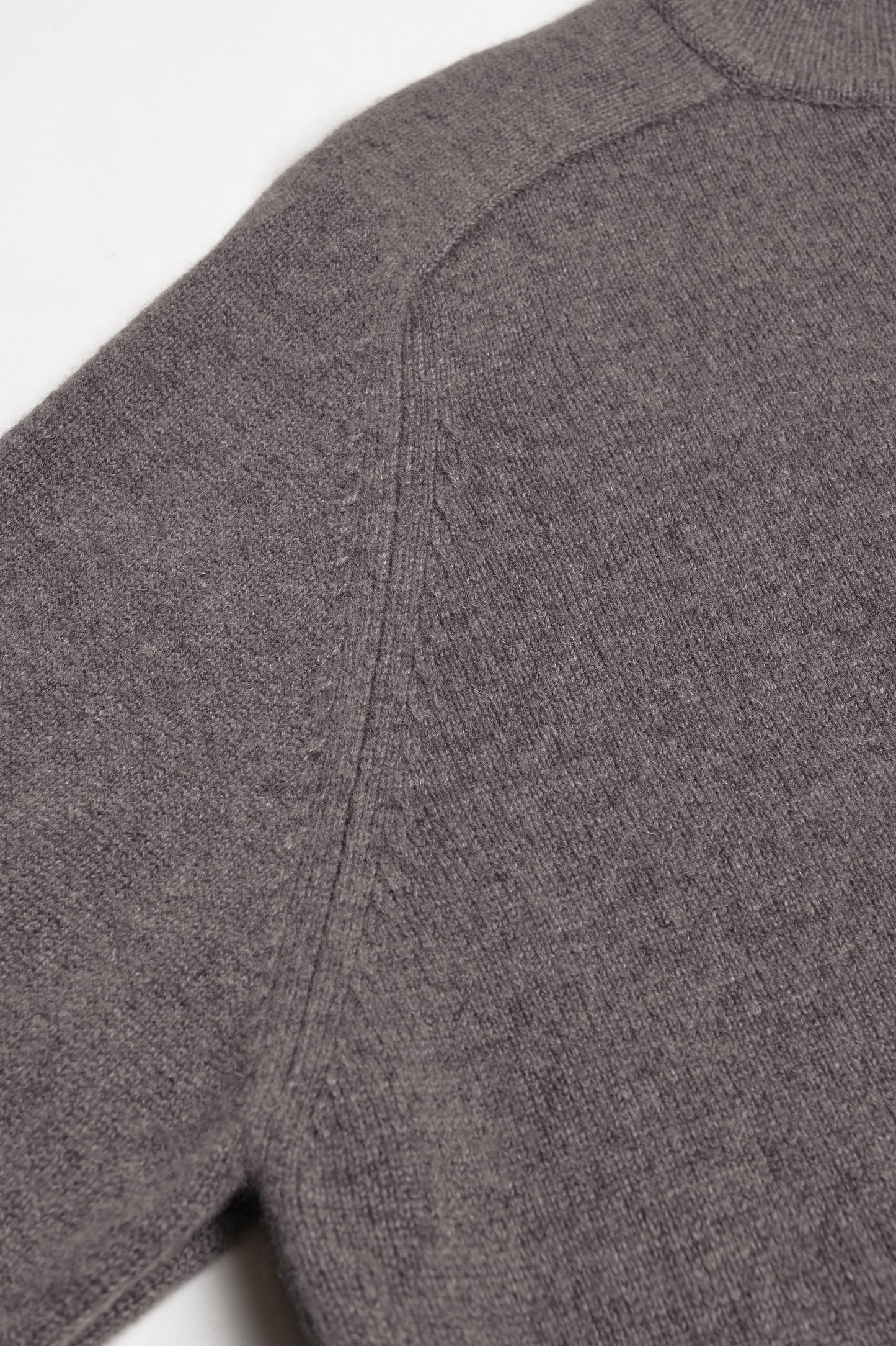 Frankie Sweater in Dark Brown Melange, Ladneri Men - Anita Hass