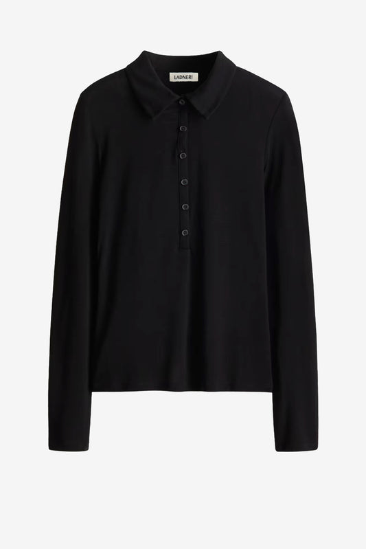 Polo Zoey in Schwarz Ladneri