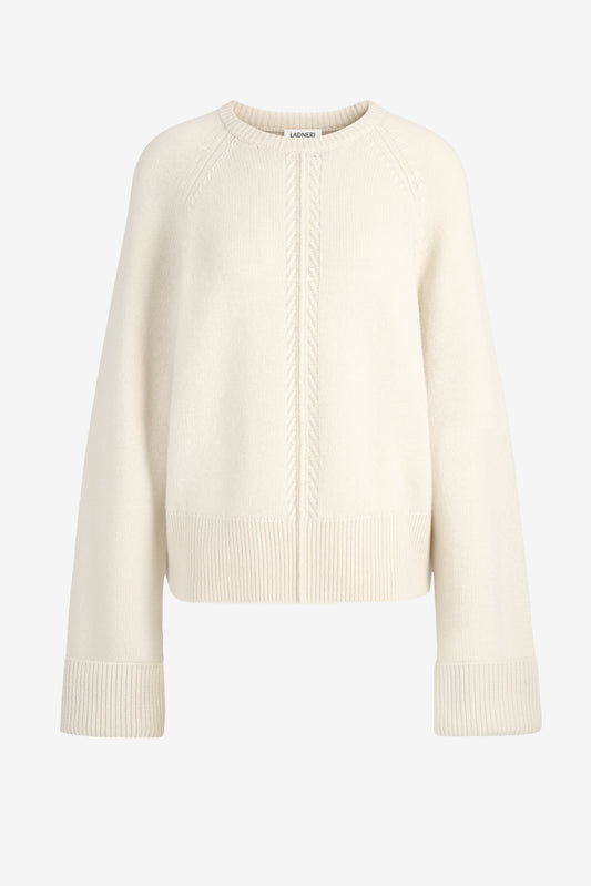 Pullover Alune in Ivory Ladneri