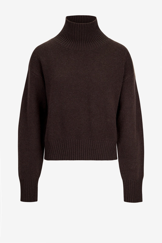 Pullover Jardin 2.0 in Cacao Noir Ladneri