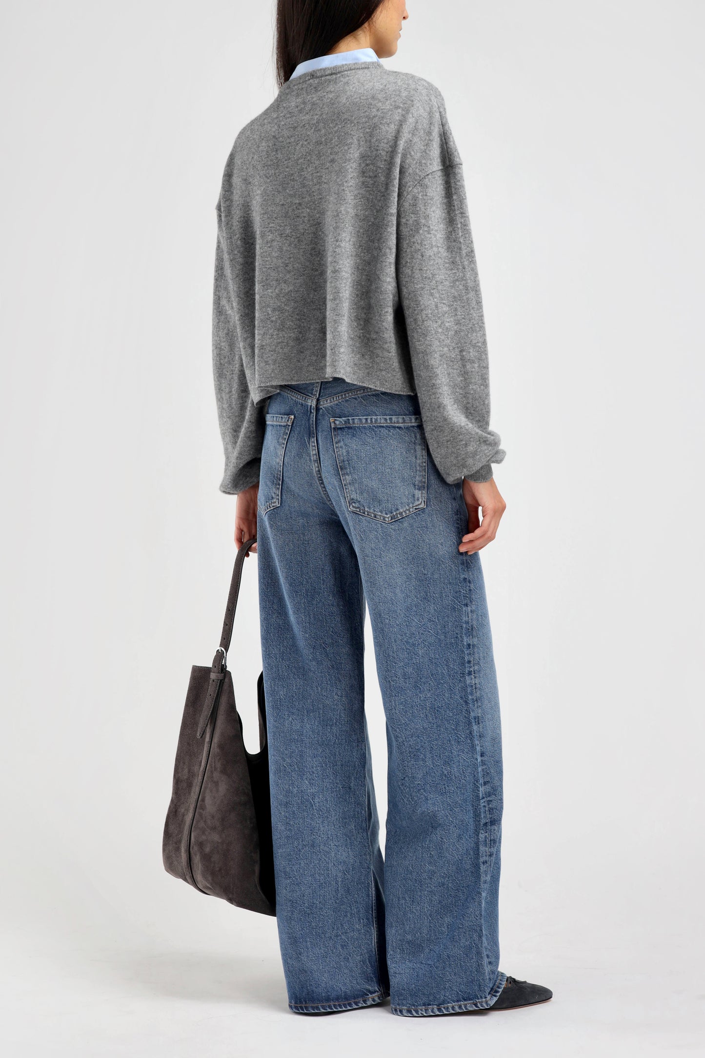Loulou Sweater in Gray Ladneri - Anita Hass