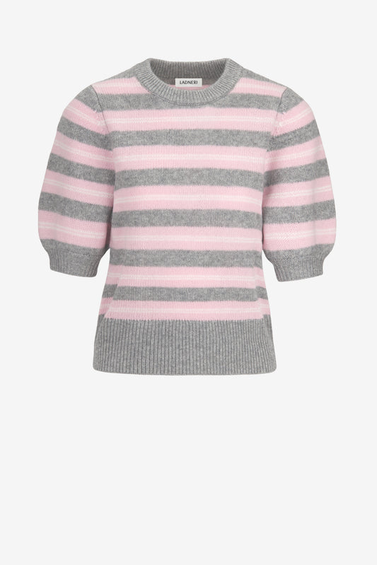 Pullover Poupette in Pink Striped Ladneri