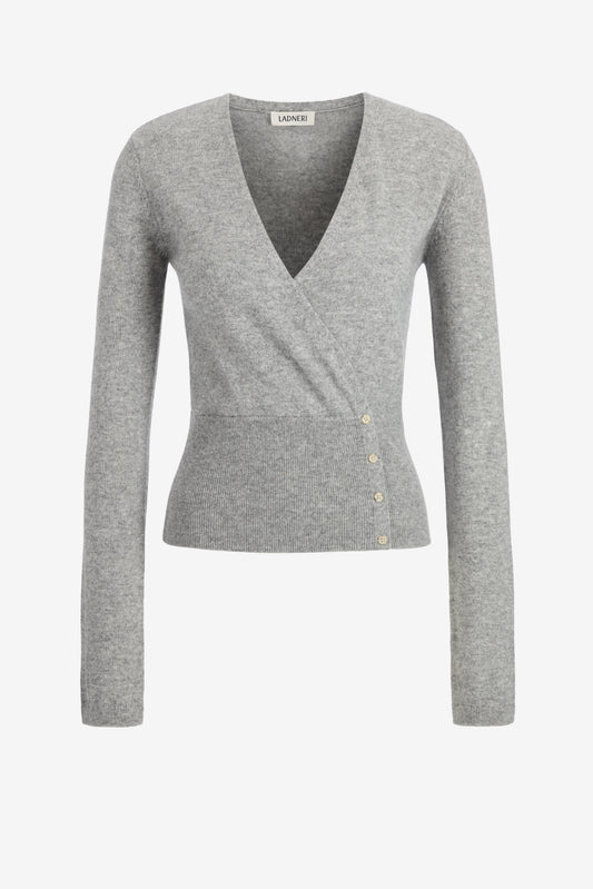 Sweater Sera in Knitted Stone