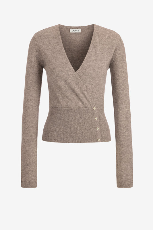 Sweater Sera in Taupe