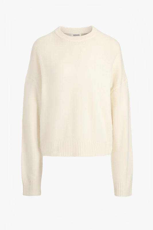 Pullover Slush Soleil in Weiß Ladneri
