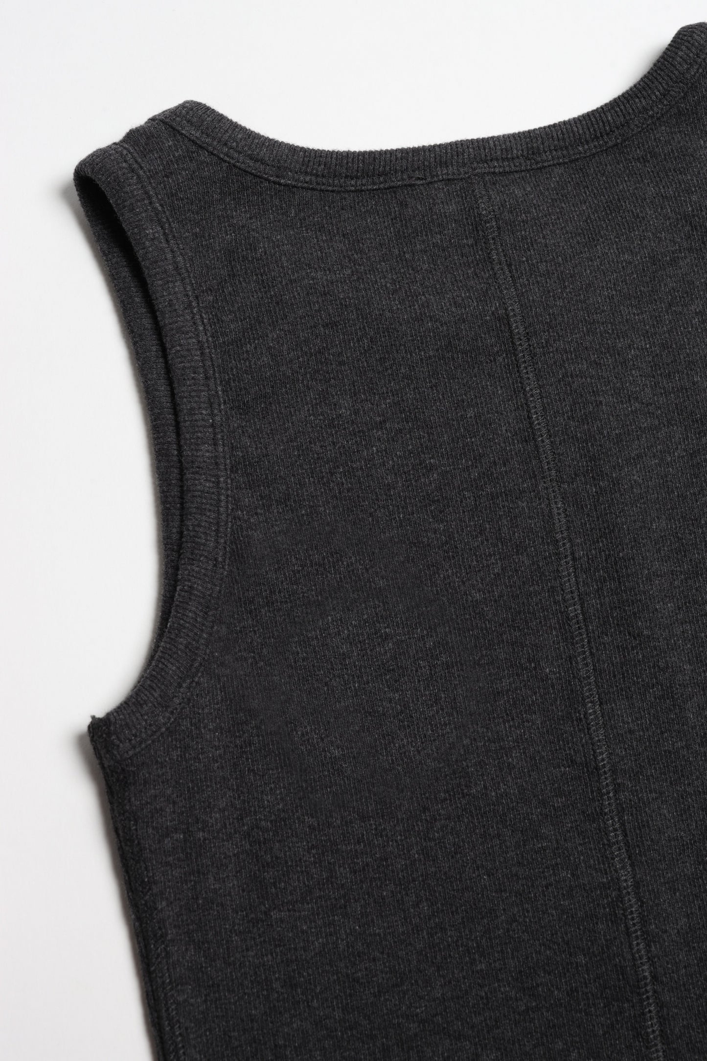 Tank Top La Coeur in Graphite Melange Ladneri