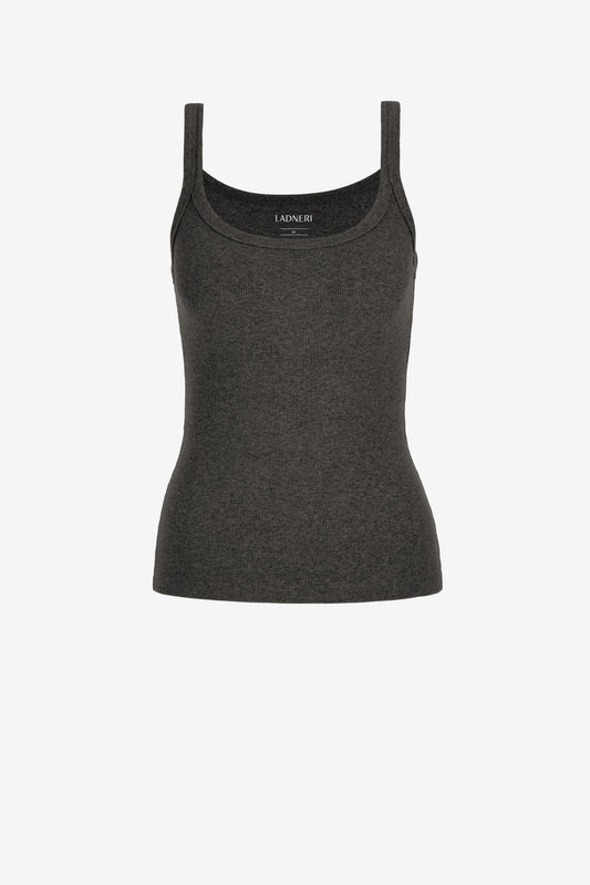 Tank Top Le Mans in Graphite Melange