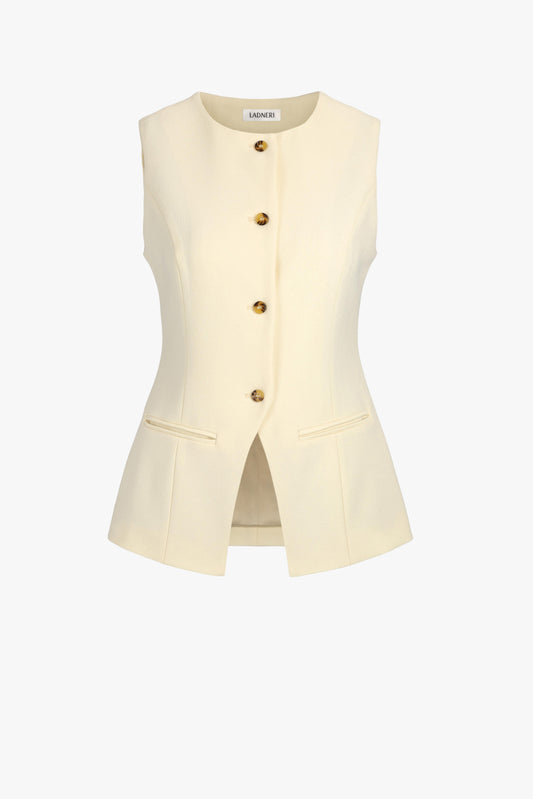 Avant Vest in Soft StrawLadneri - Anita Hass