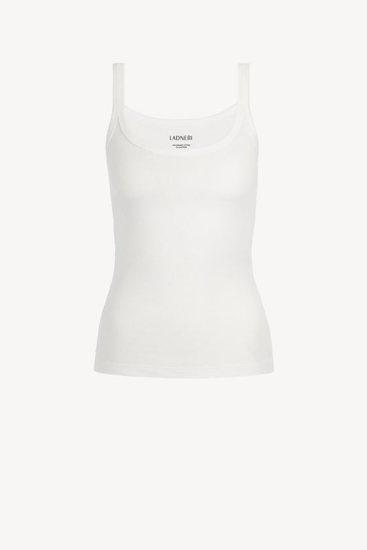 Le Mans tank top in white