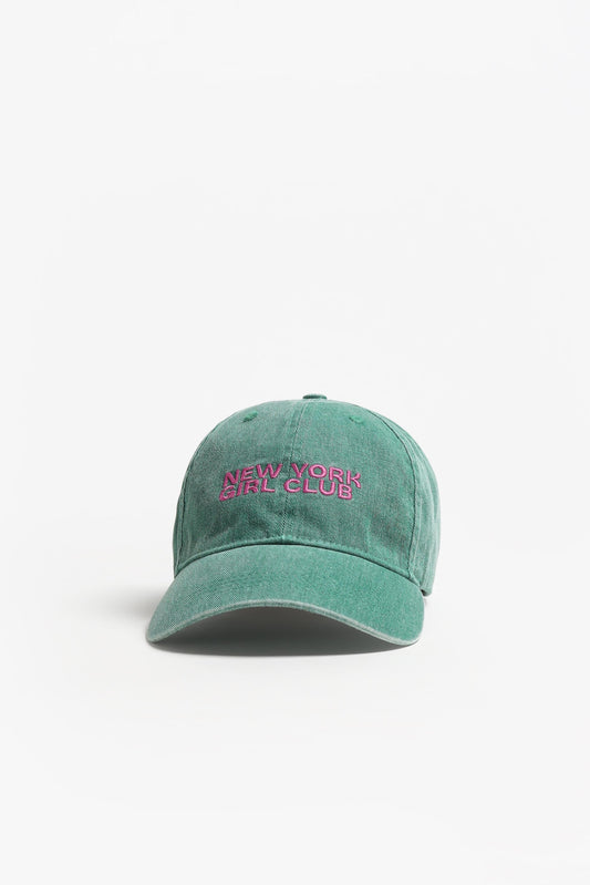 Cap NY in Washed Green – Ladneri