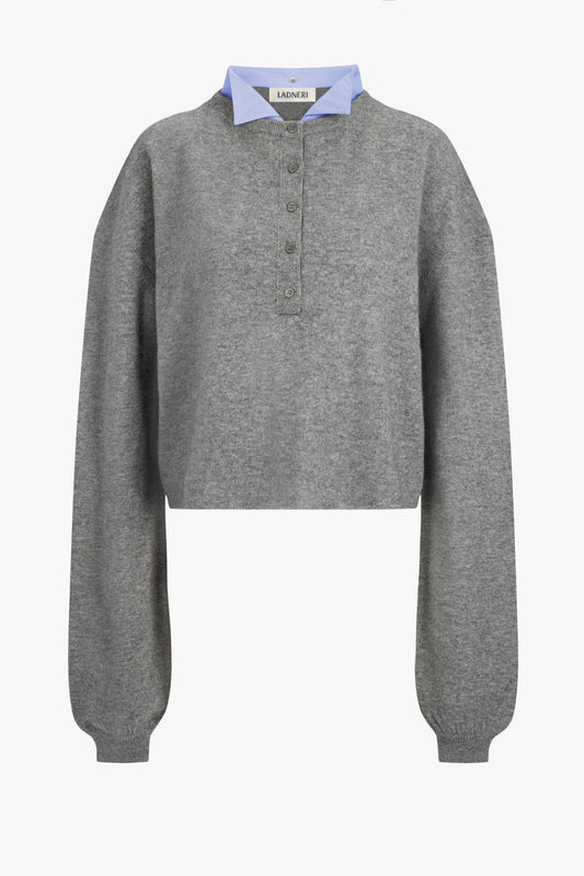 Loulou Sweater in Gray Ladneri - Anita Hass
